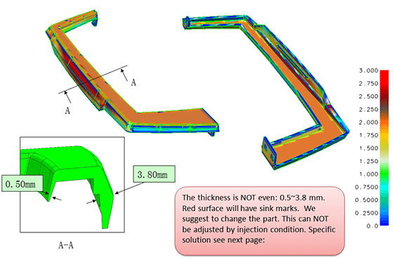 Thickness Analysis DFM Report