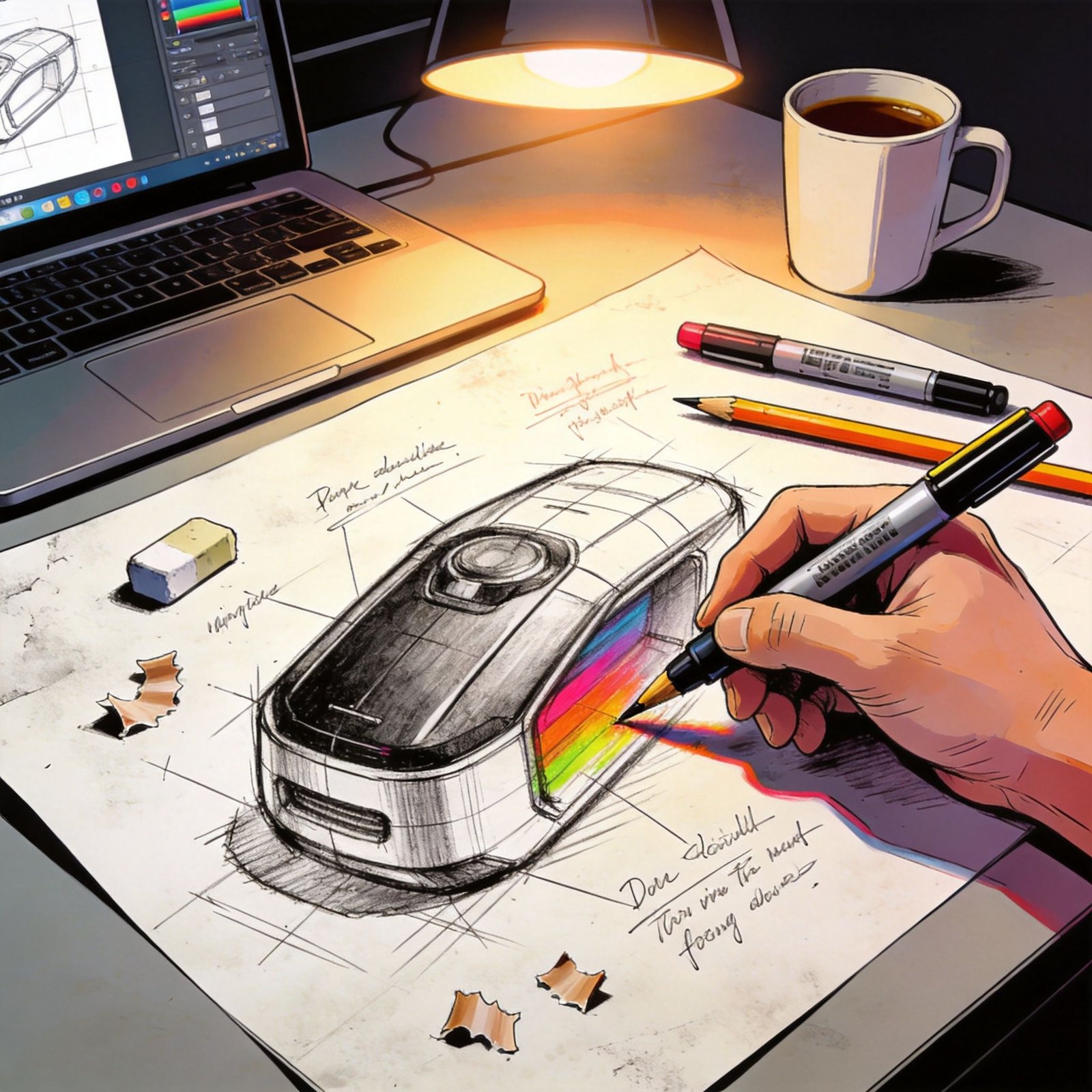 Product Design Sketch