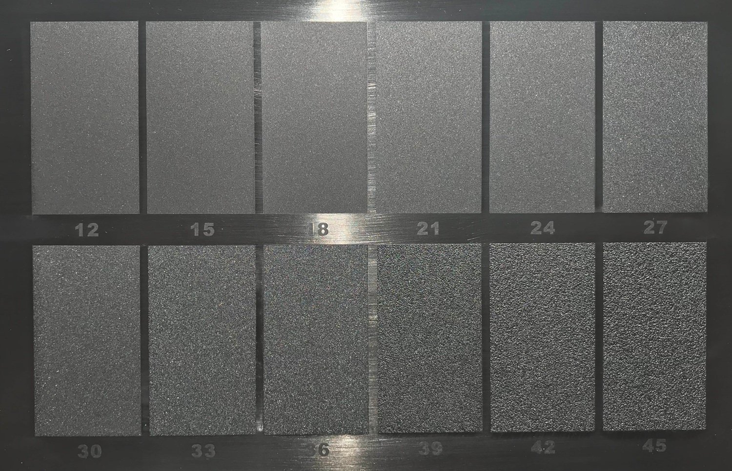VDI 3400 Texture Standards