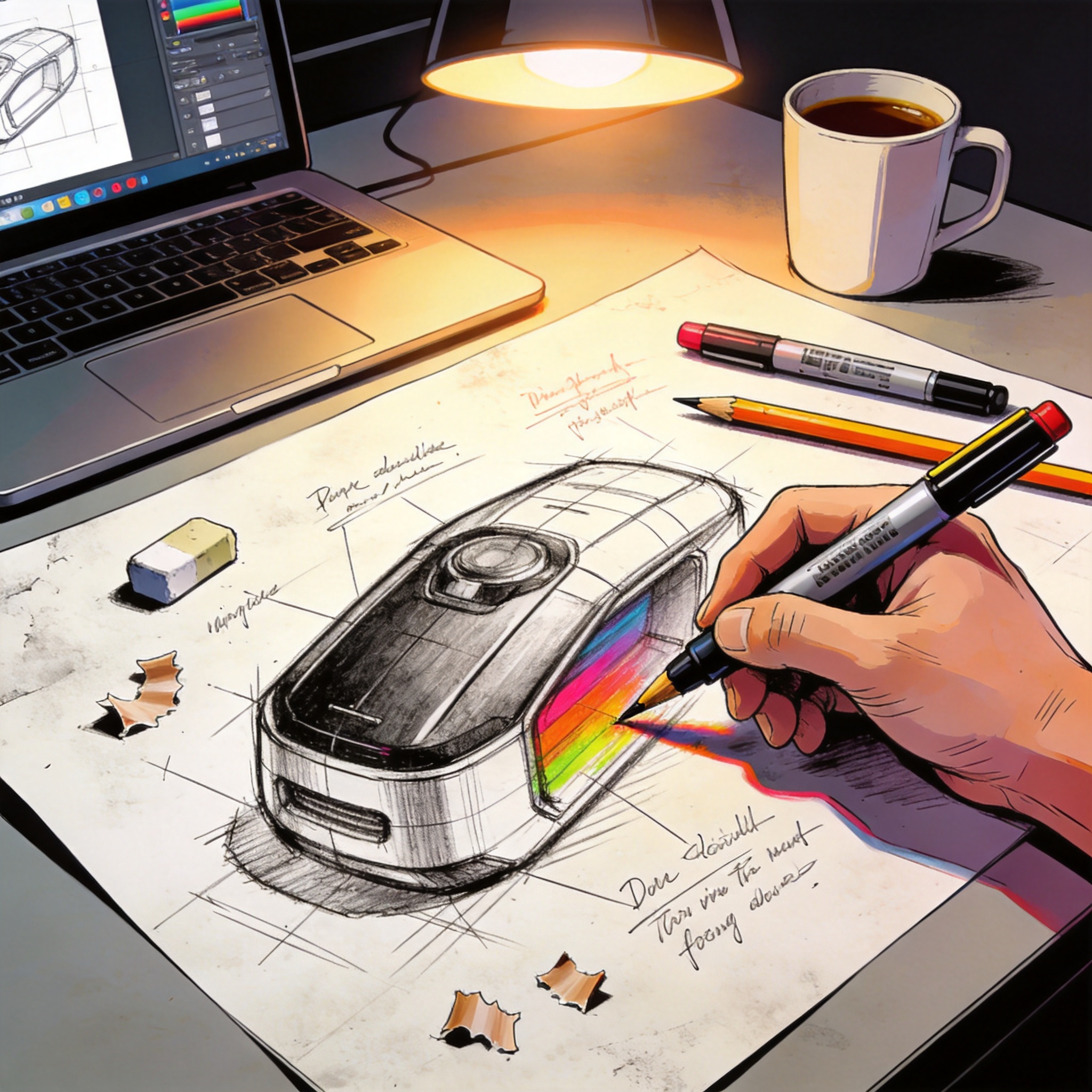 Product Design Sketch