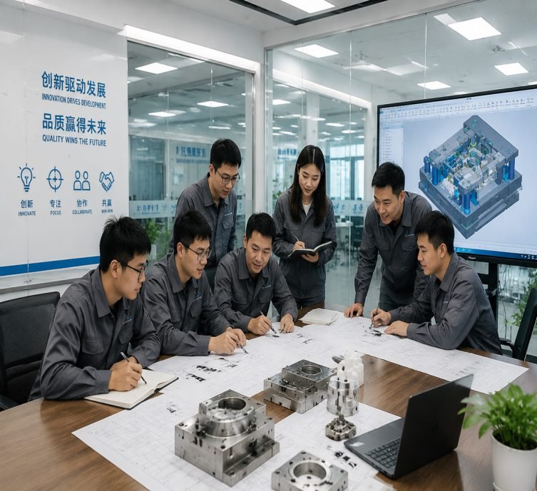 Yuming Plastic Mold R&D team